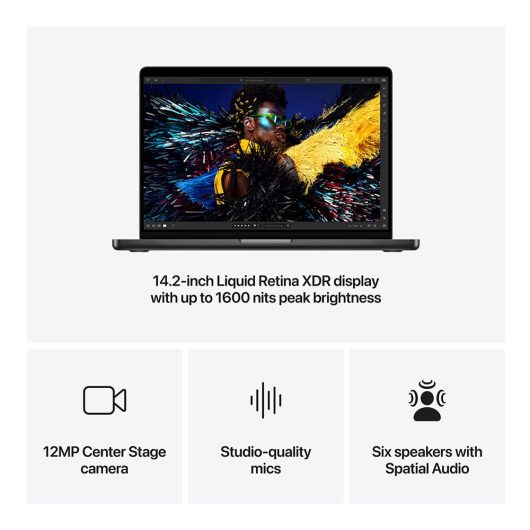 Apple MacBook Pro 14" (Late 2024) - Space Black - Image 6